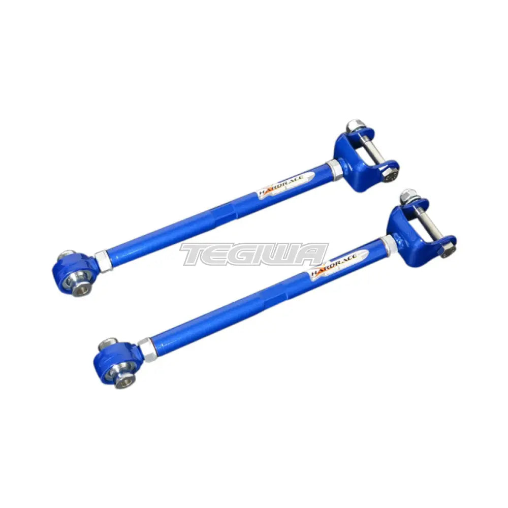 Hardrace Adjustable Rear Traction Rods With Spherical Bearings 2Pc Set Mazda RX8 02-08 Miata MX5 05-15 Camber & Control