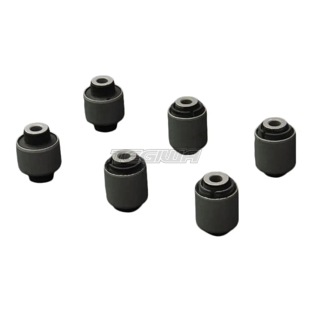 Hardrace DC2 RS LS SE GS GS-R Rear Lower Arm Bushing Harden Rubber 6Pcs Bushes