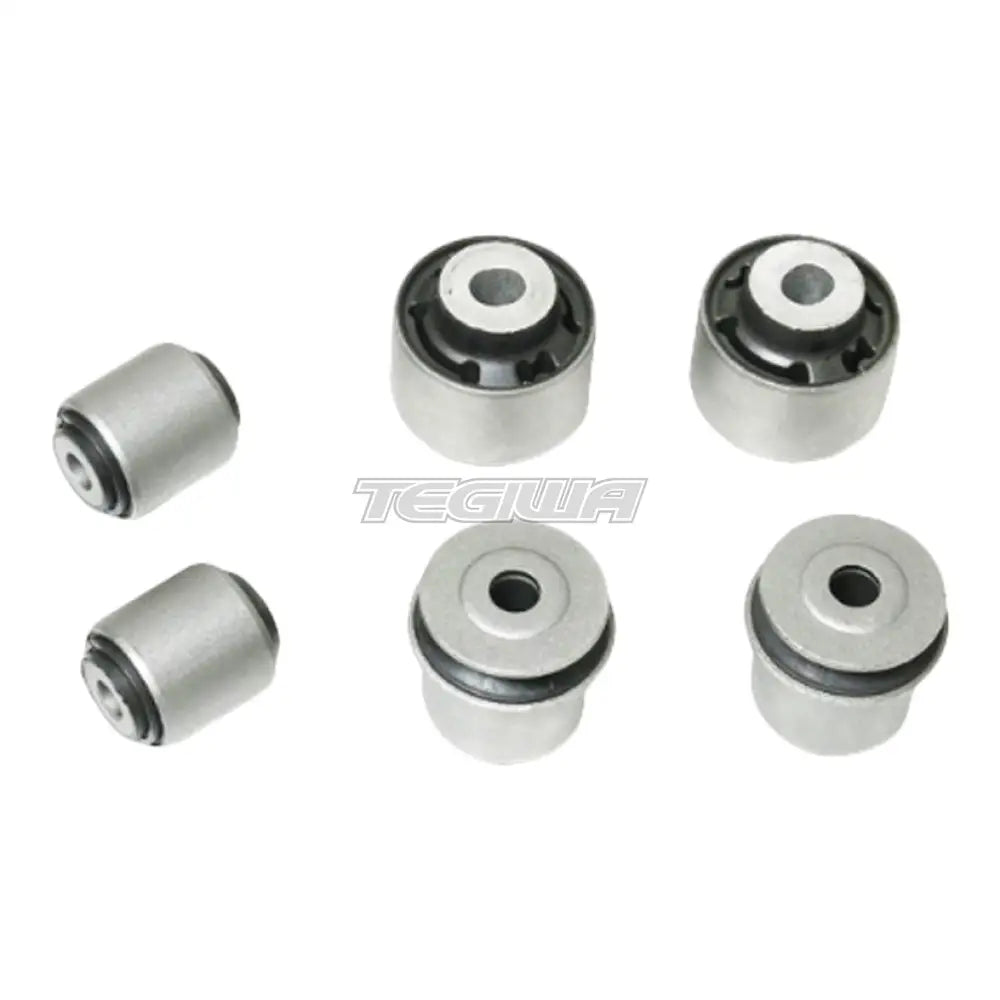 Hardrace Front Lower Arm Bush Kit Harden Rubber 6 Piece Set Mazda RX8 04-06 Bushes