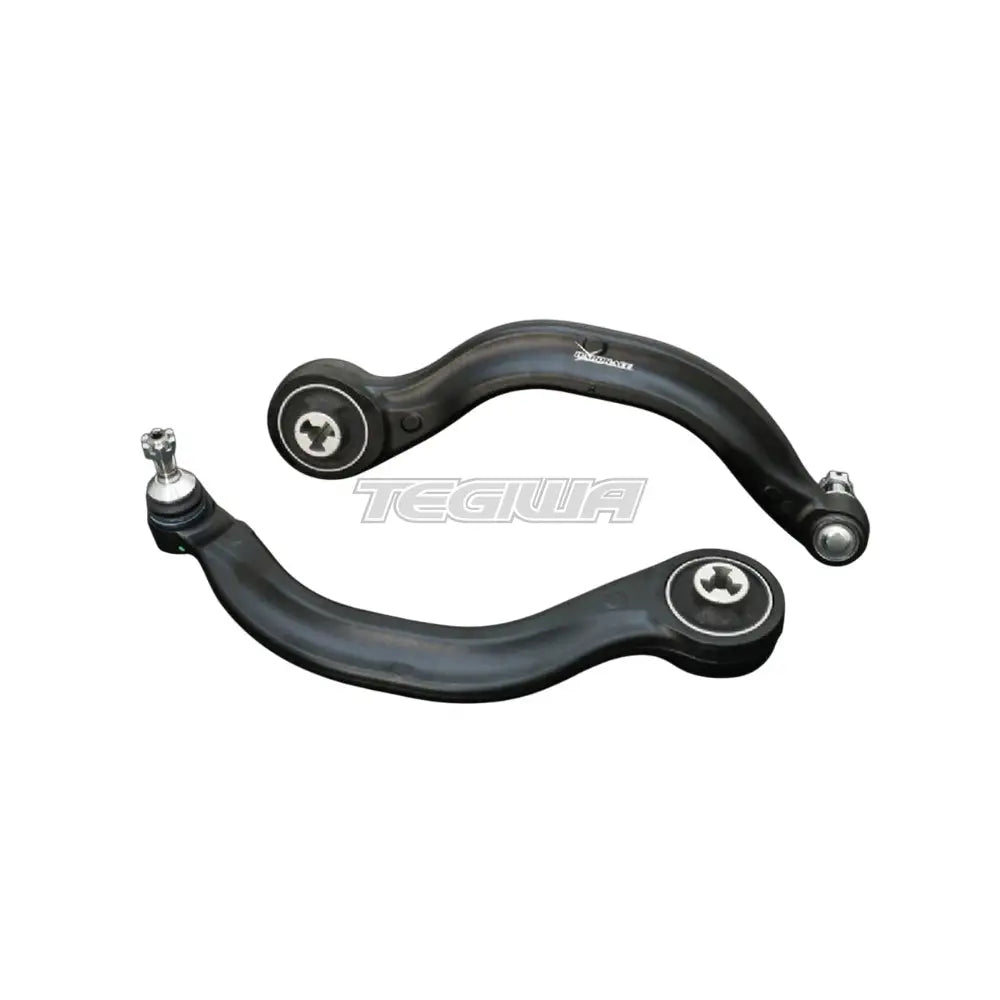 Hardrace Front Lower Rear Curved Arm Hardened Rubber Tesla Model 3 17- Model Y 20 + 2pcs Camber & Control Arms