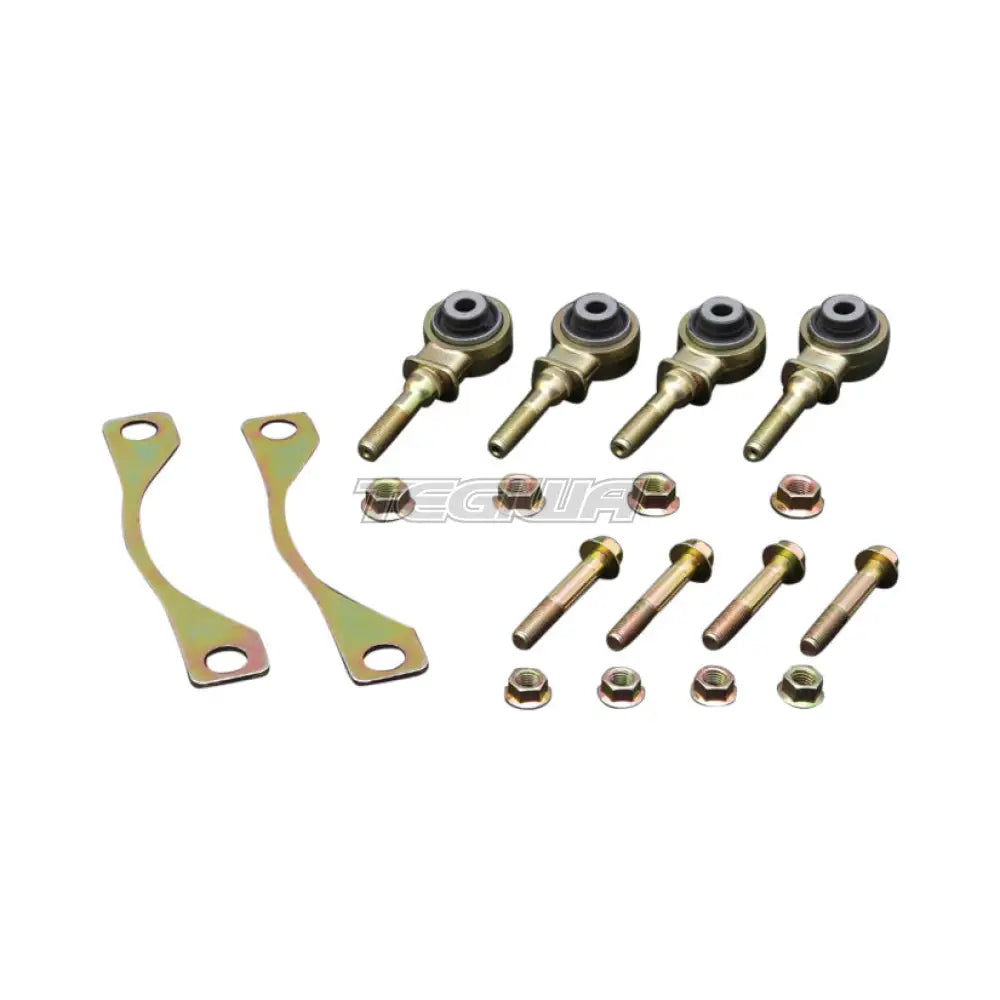 Hardrace Front Upper Arm Hardened Rubber Bushing Repair Kit 14Pc Set Honda Civic EG 92-96 Integra DC2 94-01 Camber &