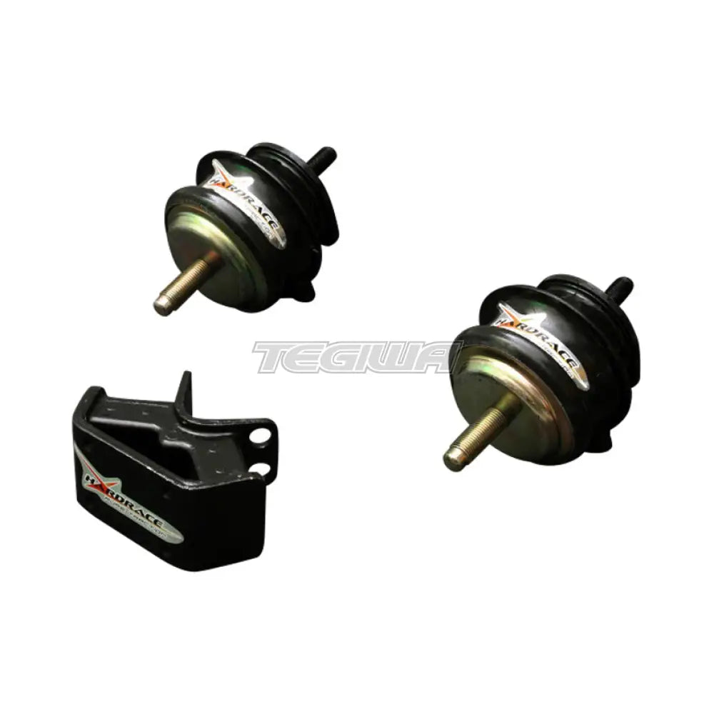 Hardrace Hardened Engine And Transmission Mounts 3Pc Set JZA70 90-96 Engine Mounts