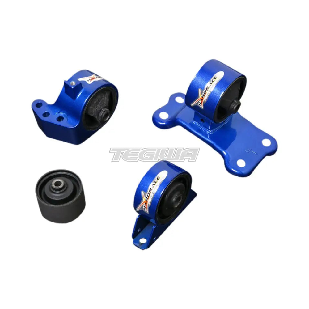 Hardrace Hardened Engine Mounts 4Pc Set Mitsubishi Evo 7-9 5MT 01-09 Engine Mounts