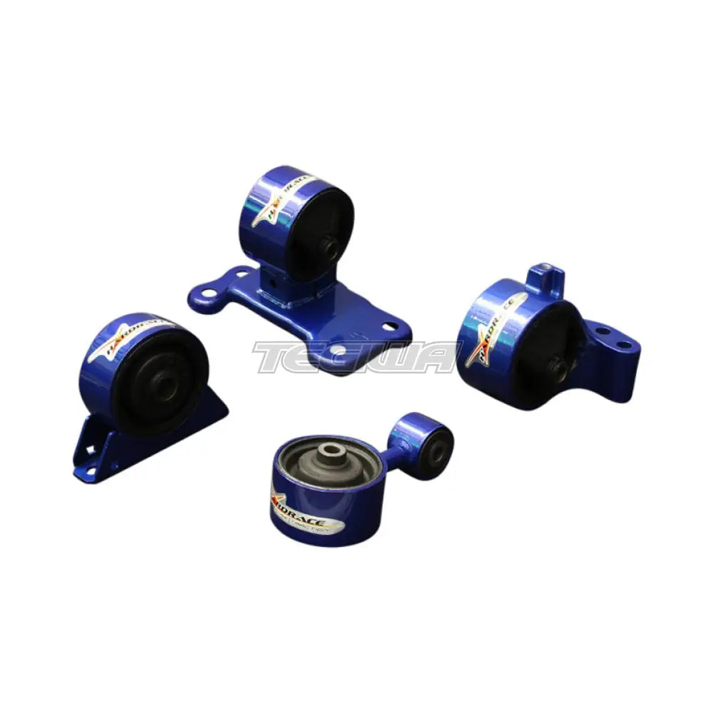 Hardrace Hardened Engine Mounts 4Pc Set Mitsubishi Evo 7-9 USDM 5MT 03-08 Engine Mounts