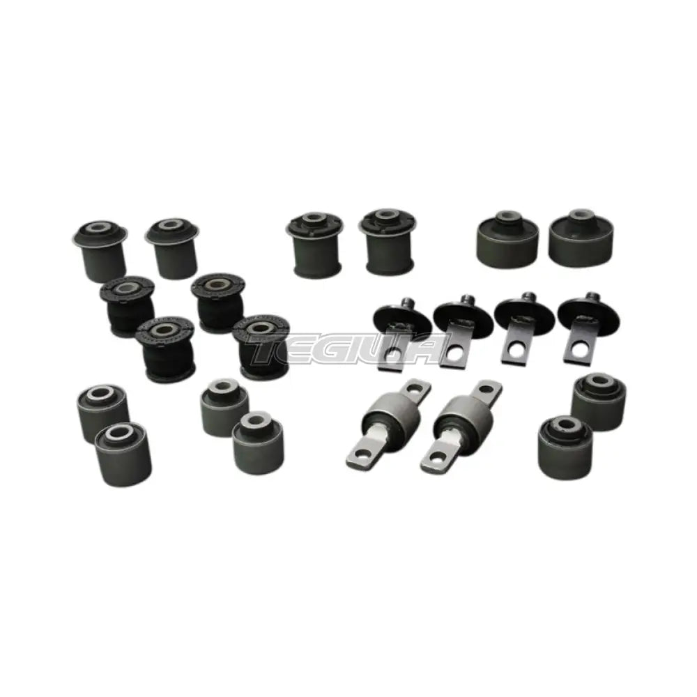 Hardrace Hardened Rubber Complete Bushes Kit 22Pc Honda Integra DC5 02-06 Bushes