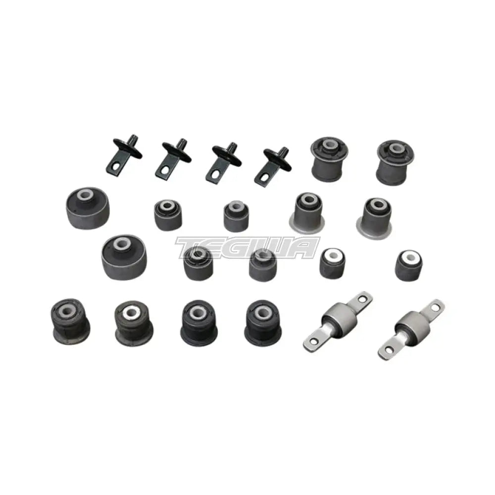 Hardrace Hardened Rubber Complete Bushing Kit 22Pc Set Honda Civic Si 01-06 Bushes