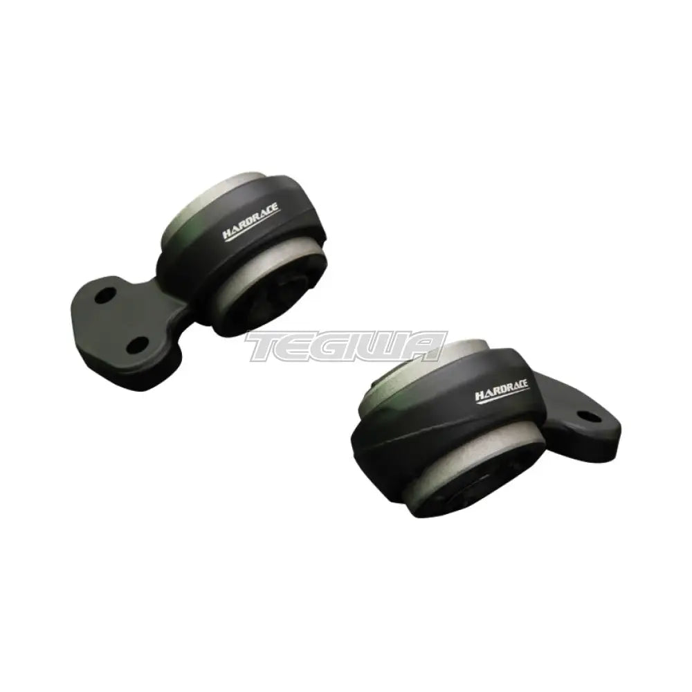 Hardrace Hardened Rubber Front Lower Arm Bushes 2Pc Set BMW 3 Series E46 Z4 98-08 Non M Bushes