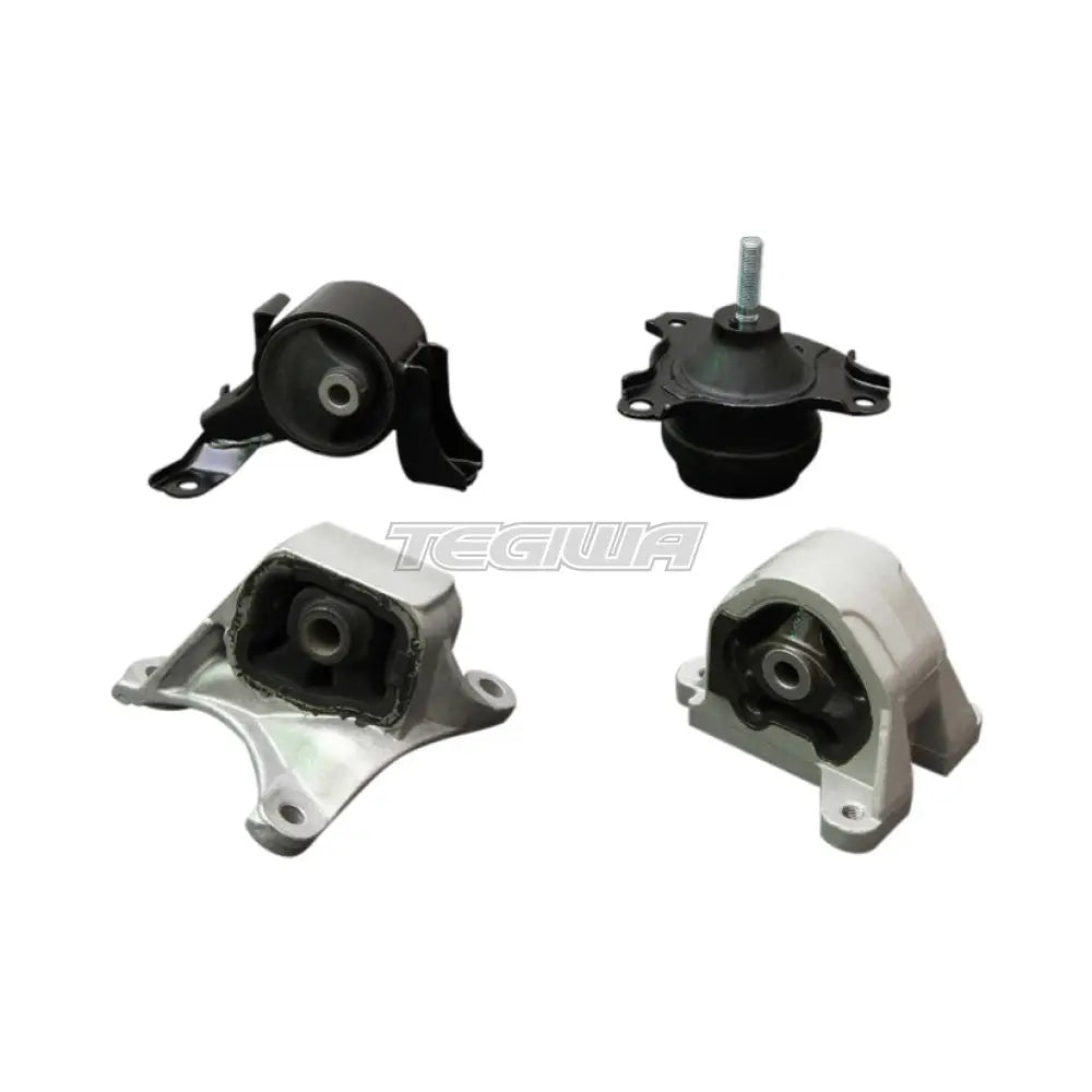 Hardrace Hardened Rubber MT Engine Mount 4Pc Set Honda Integra DC5 02-06 Engine Mounts