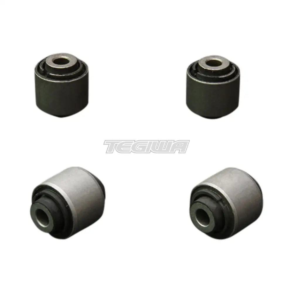 Hardrace Hardened Rubber Rear Front Lower Arm Bushes 4Pc Set Honda Accord 98-07 Bushes
