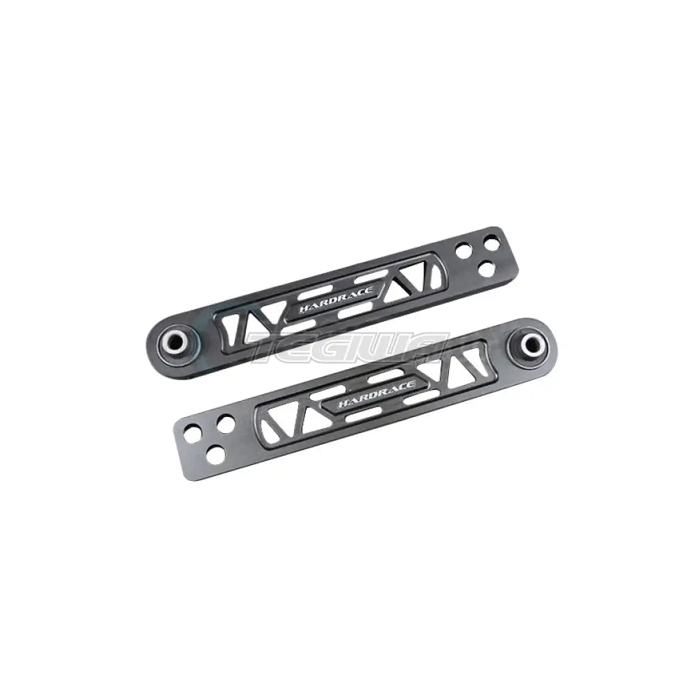 Hardrace Hardened Rubber Rear Lower Control Arm Black Honda Integra DC5 CRV 02-06 Camber & Control Arms