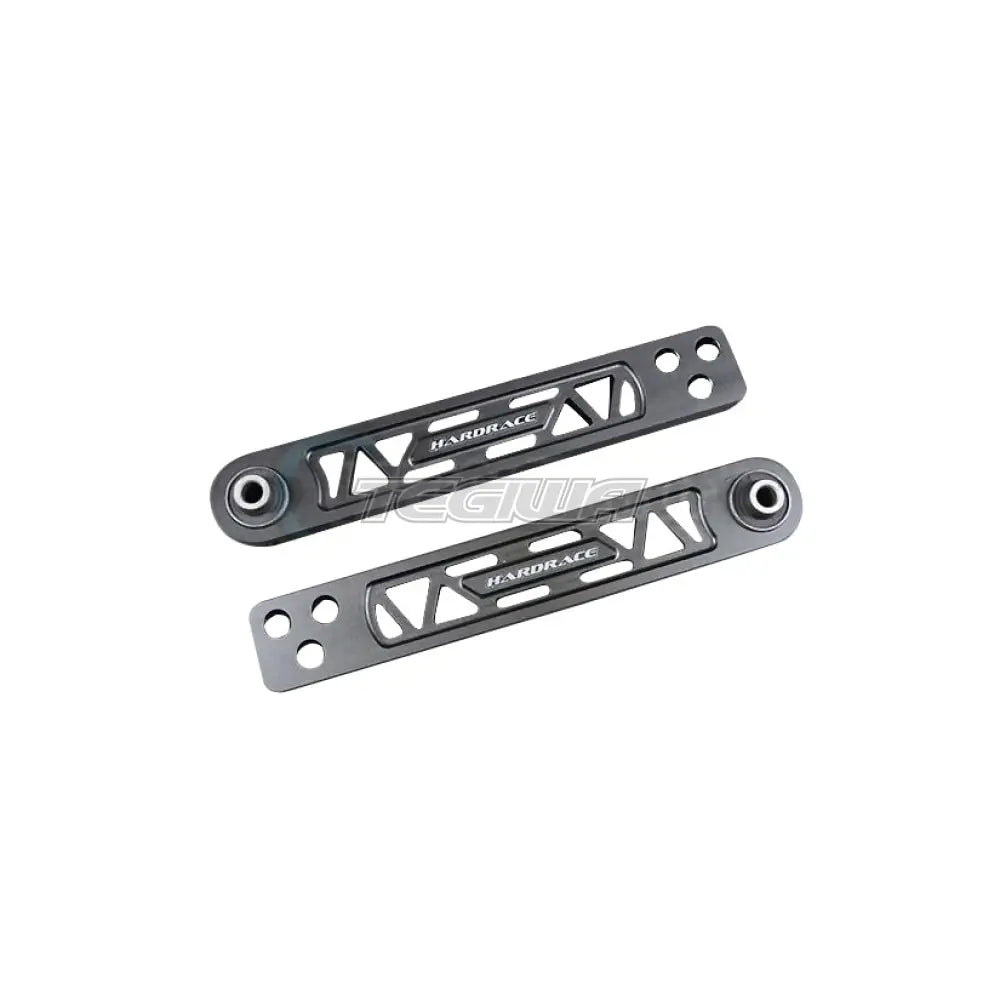 Hardrace Hardened Rubber Rear Lower Control Arm Black Honda Integra DC5 CRV 02-06 Camber & Control Arms