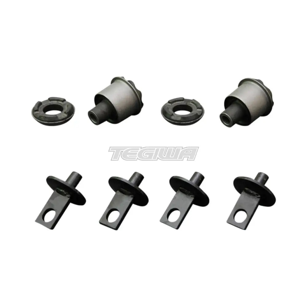 Hardrace Hardened Rubber Rear Trailing Arm Bushes 8Pc Set Honda Civic FD 06-11 Bushes