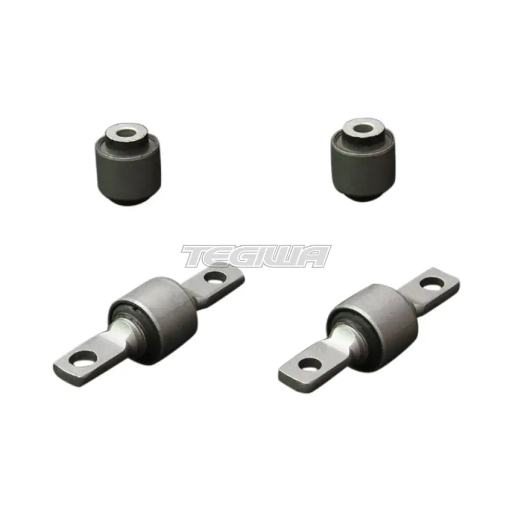 Hardrace Hardened Rubber Rear Upper Arm Bushes 4Pc Set Honda Civic FD 06-11 Bushes