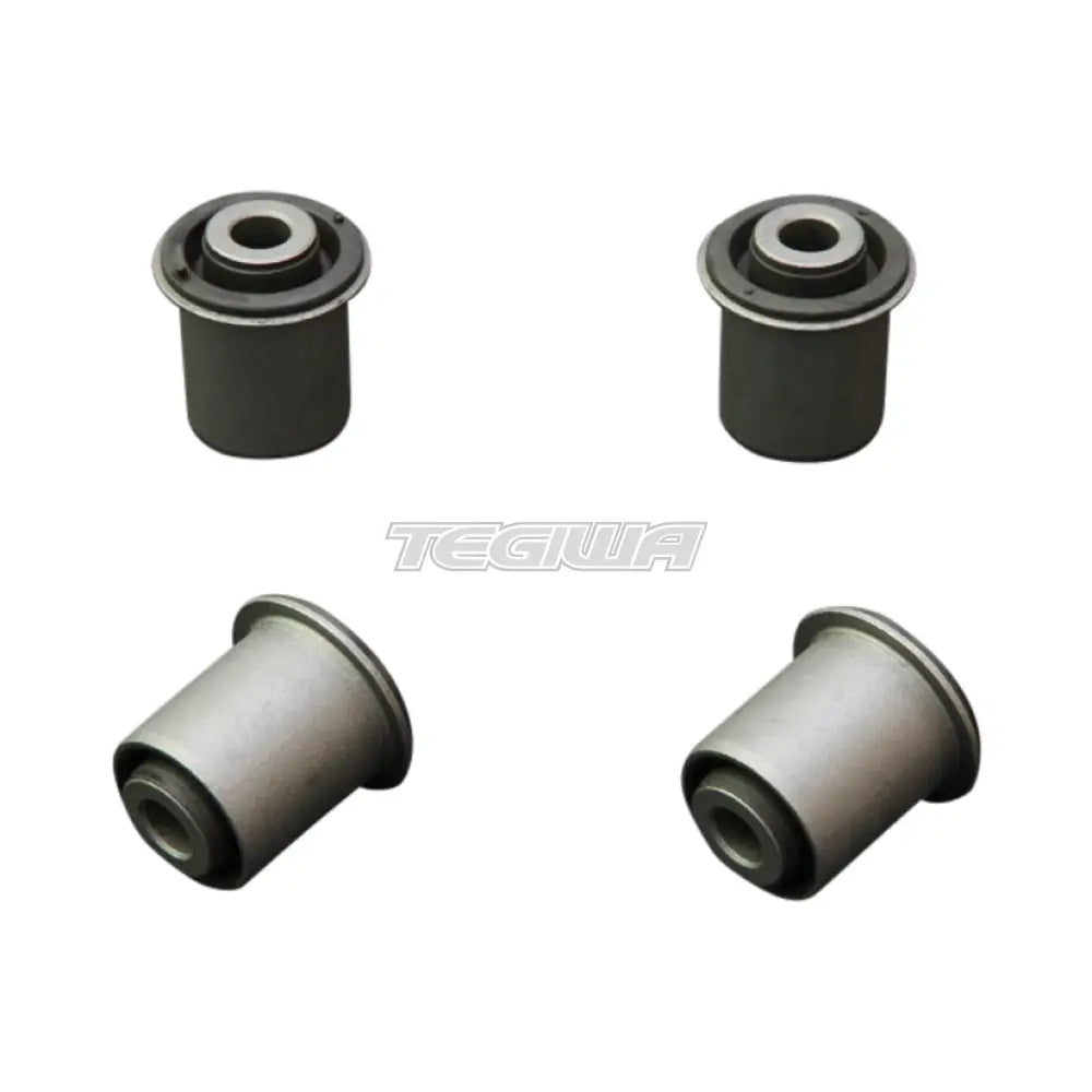 Hardrace Hardened Rubber Rear Upper Arm Bushes 4Pc Set Nissan 350Z Z33 Infiniti G35 03-09 Bushes