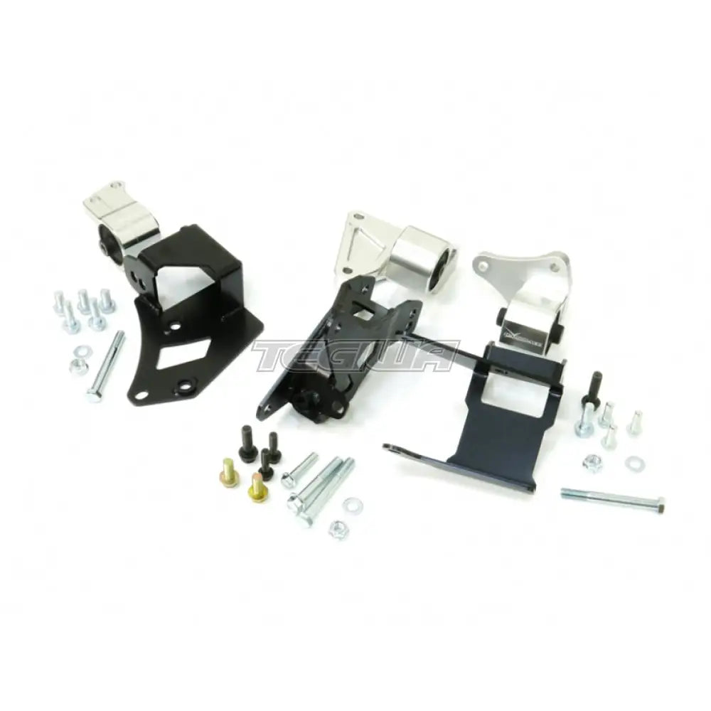 Hardrace K-Series Engine Mount Kit Honda Civic EK With EG Subframe & Accord CL Transmission Engine Mounts