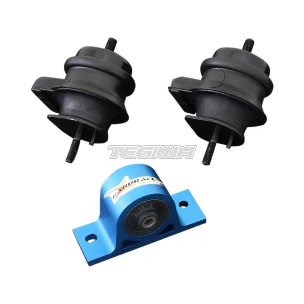 Hardrace Race Series Hardened Engine And Transmission Mounts 3Pc Set Nissan 350Z Z33 Infiniti G35 03-09 Engine Mounts