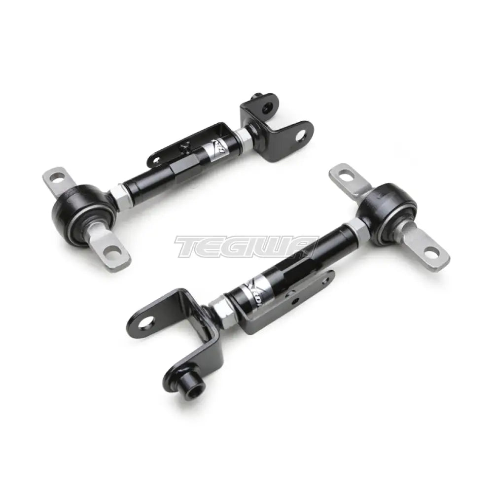 Hardrace Rear Camber Kit With Hardened Rubber Bushes 2Pc Set Black Honda Civic EP3 Integra DC5 01-06 Camber & Control