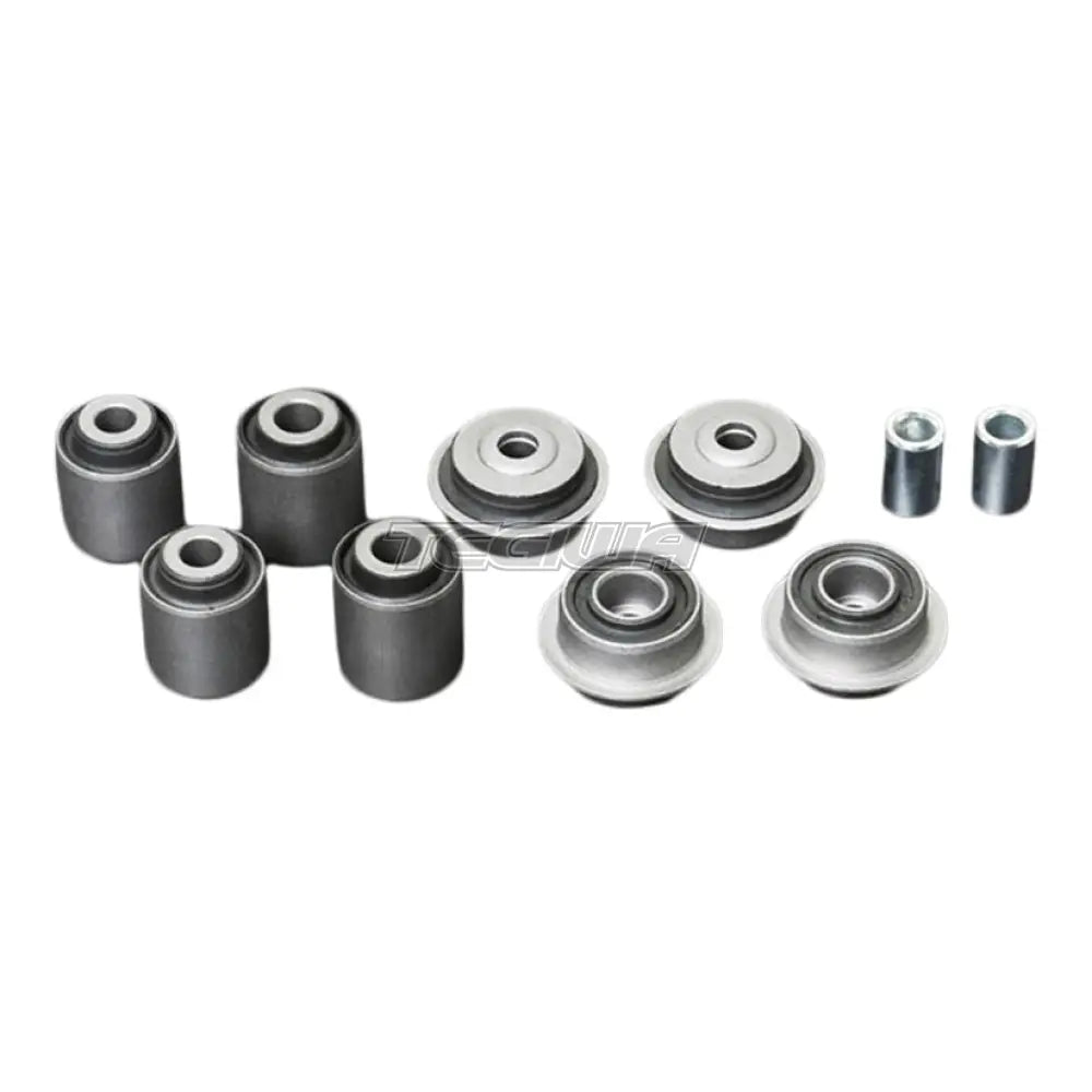 Hardrace Rear Lower Arm Bushing Set Hardened Rubber 10Pcs Honda S2000 AP1 AP2 99-09 Bushes