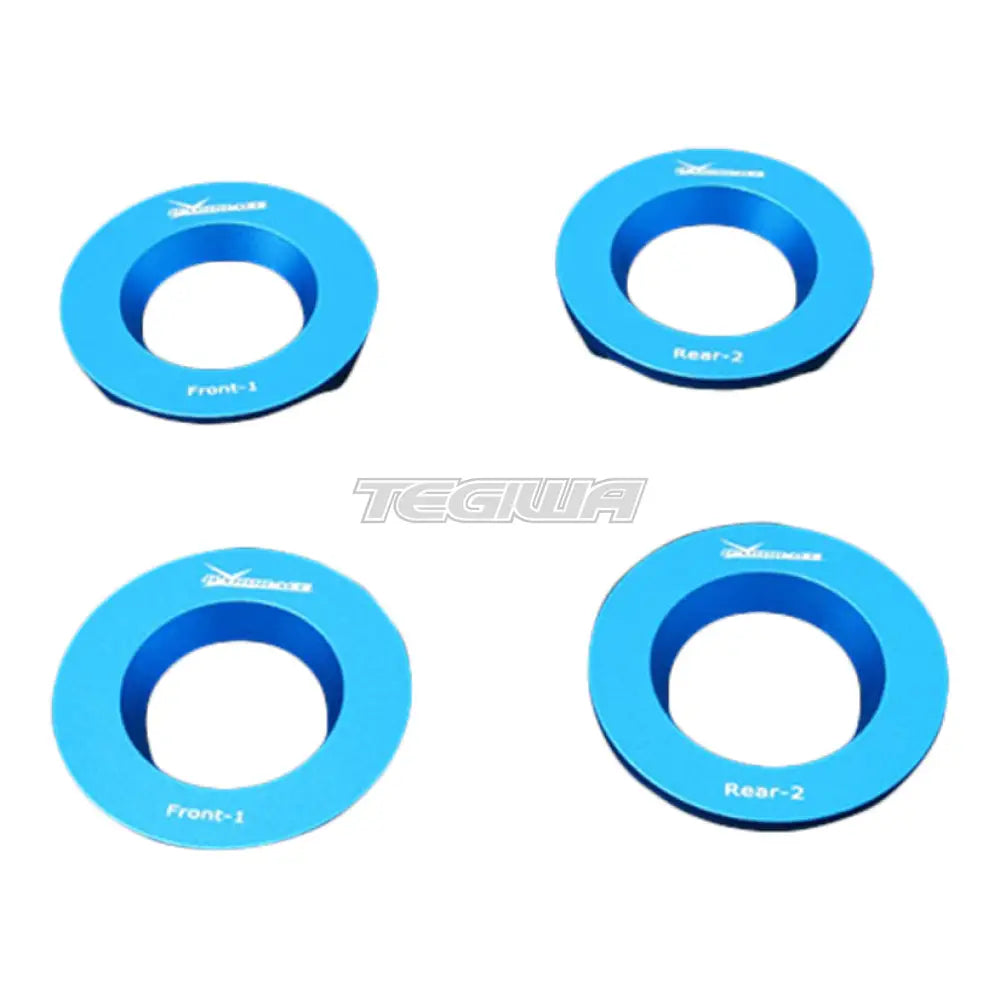 Hardrace Rear Subframe Anti-Vibration Insert 4Pcs BMW 5-Series Sedan G30 8S Gran Coupe G16 Chassis Braces