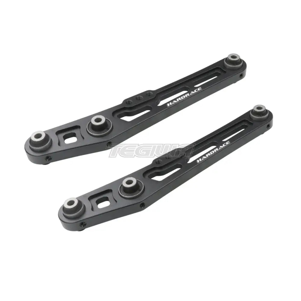 Hardrace Street Series Rear Lower Control Arm 2Pc Set Honda Civic EG/DC2/EF 92-96 Black Camber & Control Arms