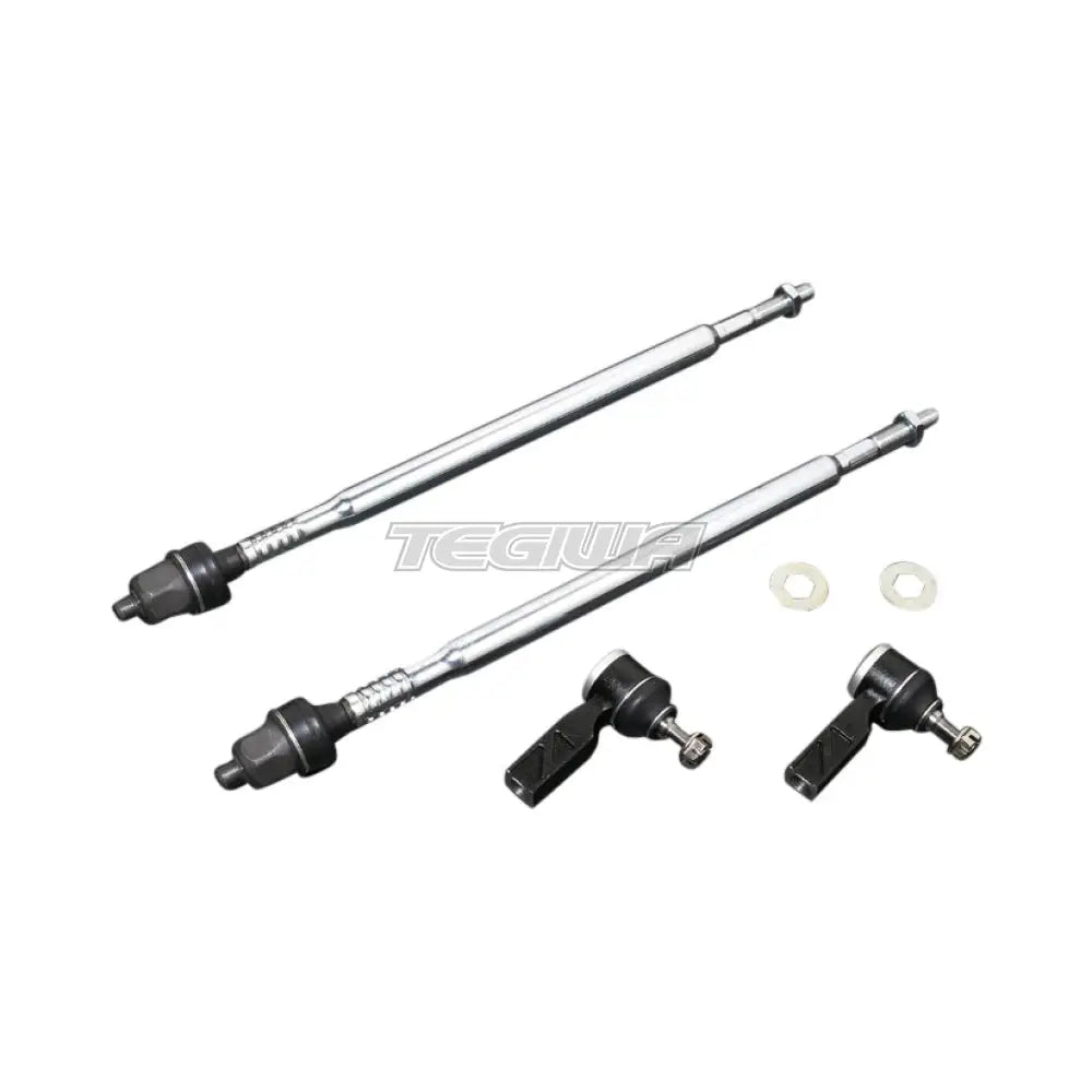 Hardrace Upgraded Tie Rods And Ends 4Pc Set Honda Integra DC5 Type R 01-05 Steering Arms