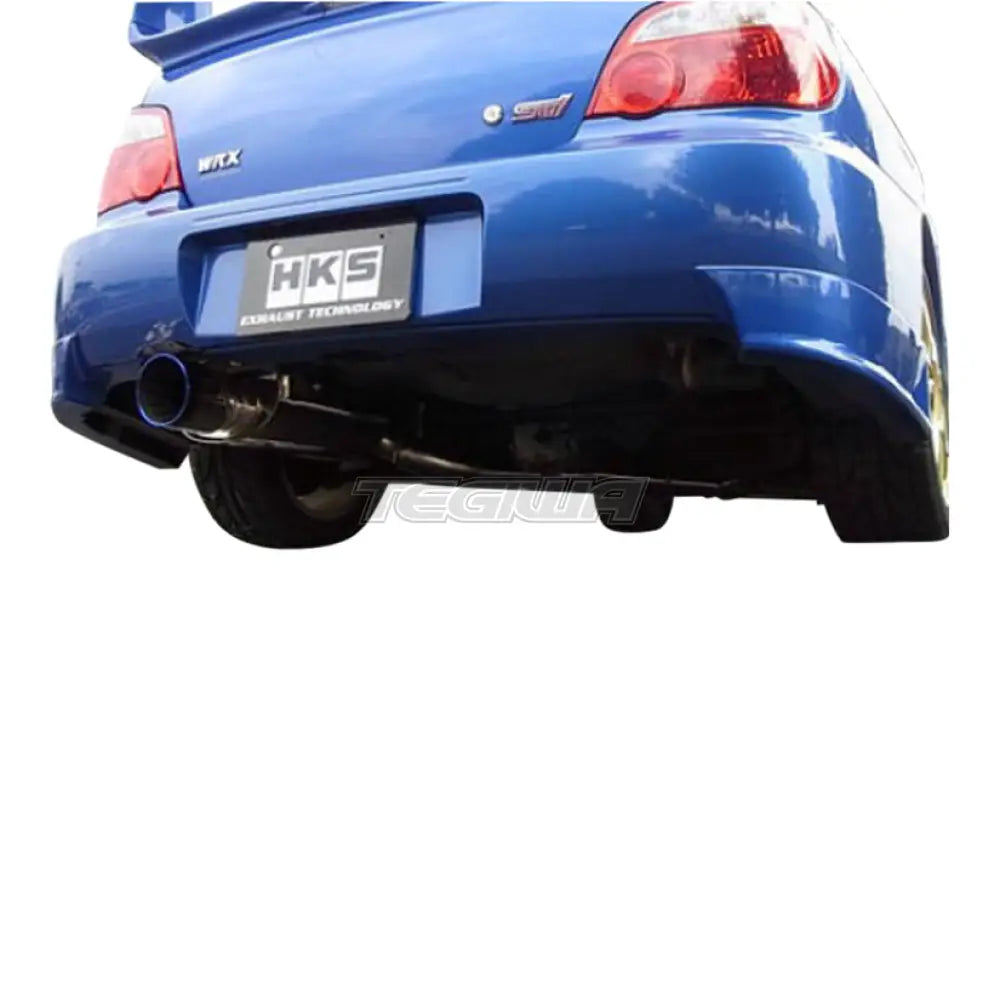 Hks Super Turbo Muffler Impreza Gdb A~D Exhaust Systems