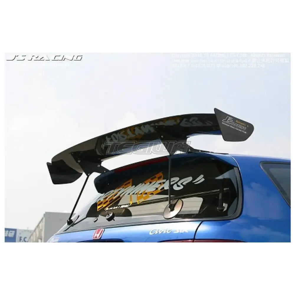 J's Racing 3D GT-WING WET Carbon Honda Civic EG6