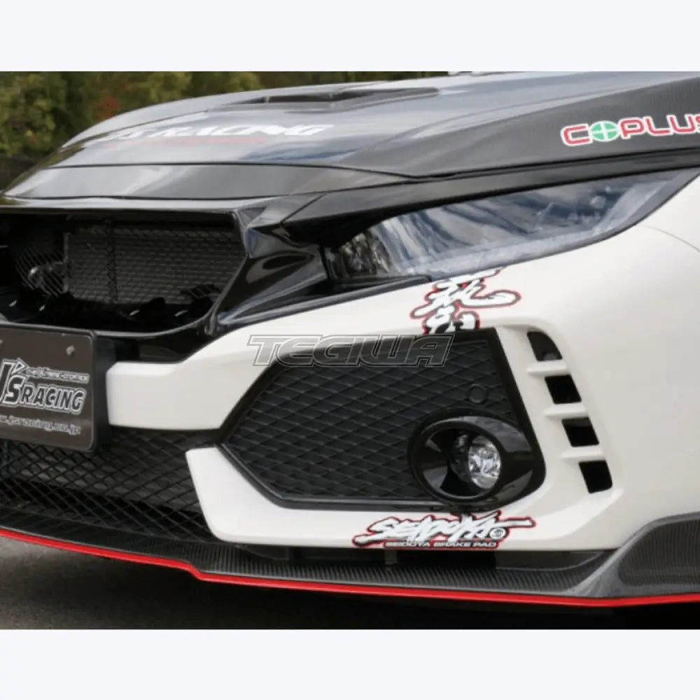 J's Racing Front sports grill Honda Civic Type-R FK8