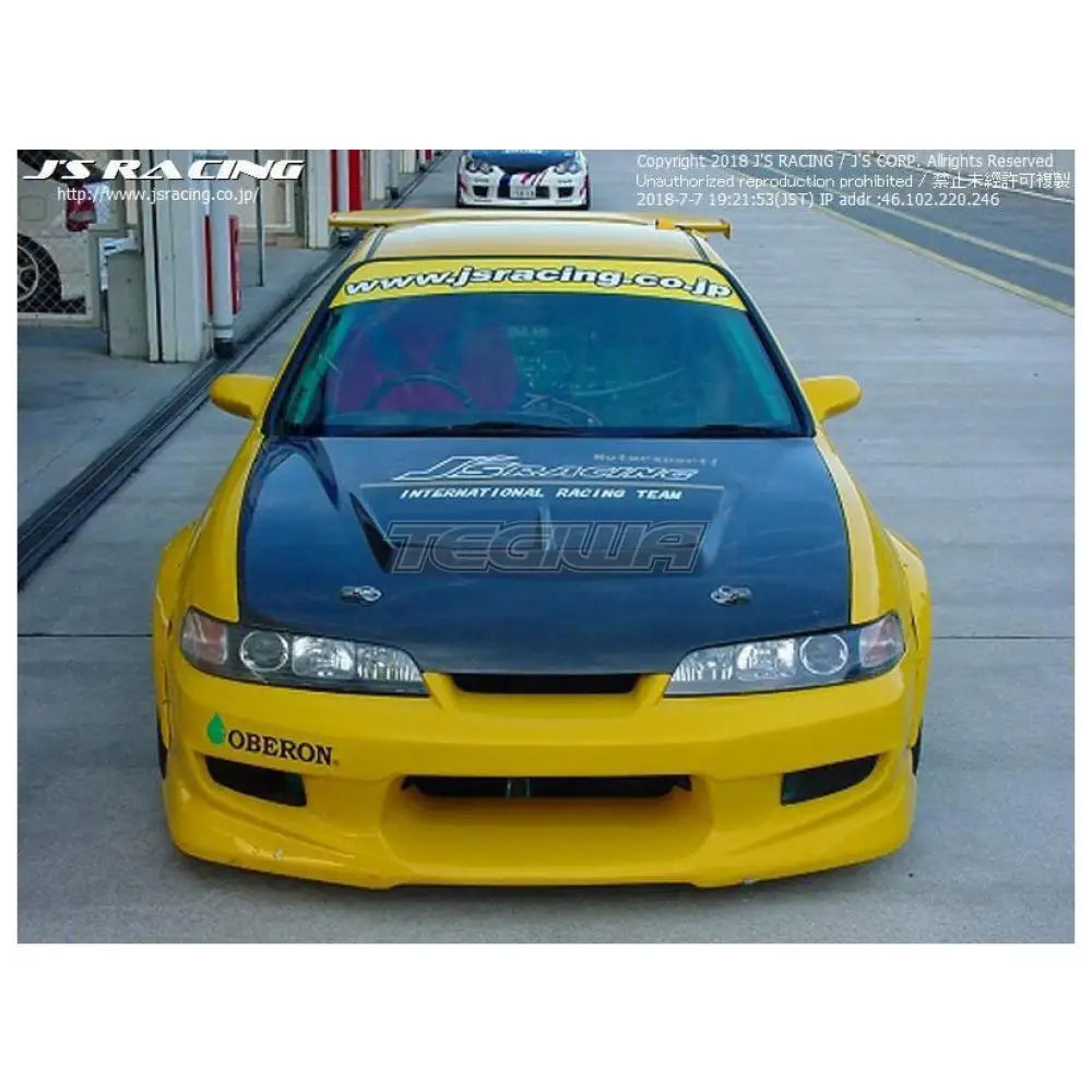 J's Racing Ventilated Bonnet Type-S FRP Honda Integra DC2
