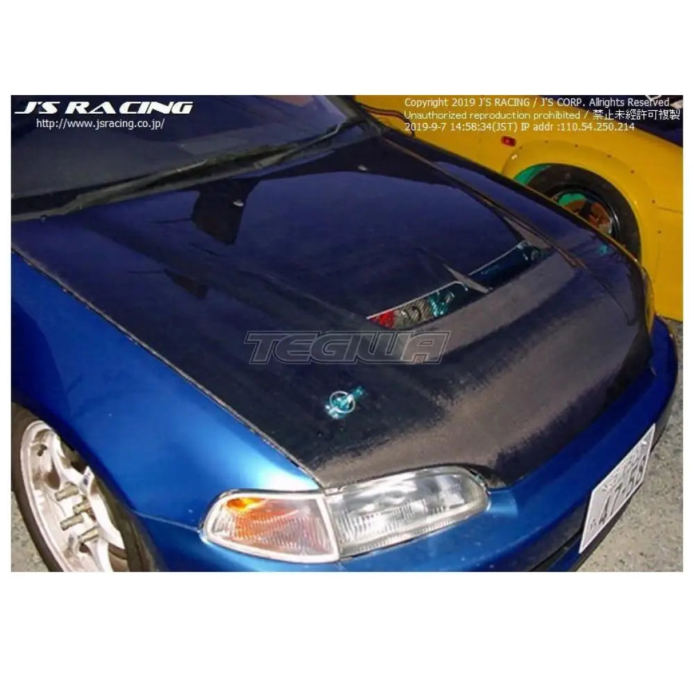 J's Racing Ventilated Bonnet Type-S Honda Civic EG6