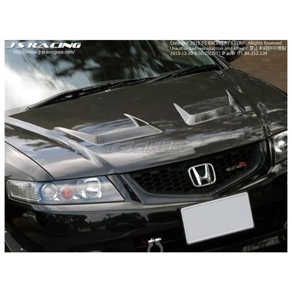 J's Racing Ventilated Bonnet Type-V Honda Accord CL7