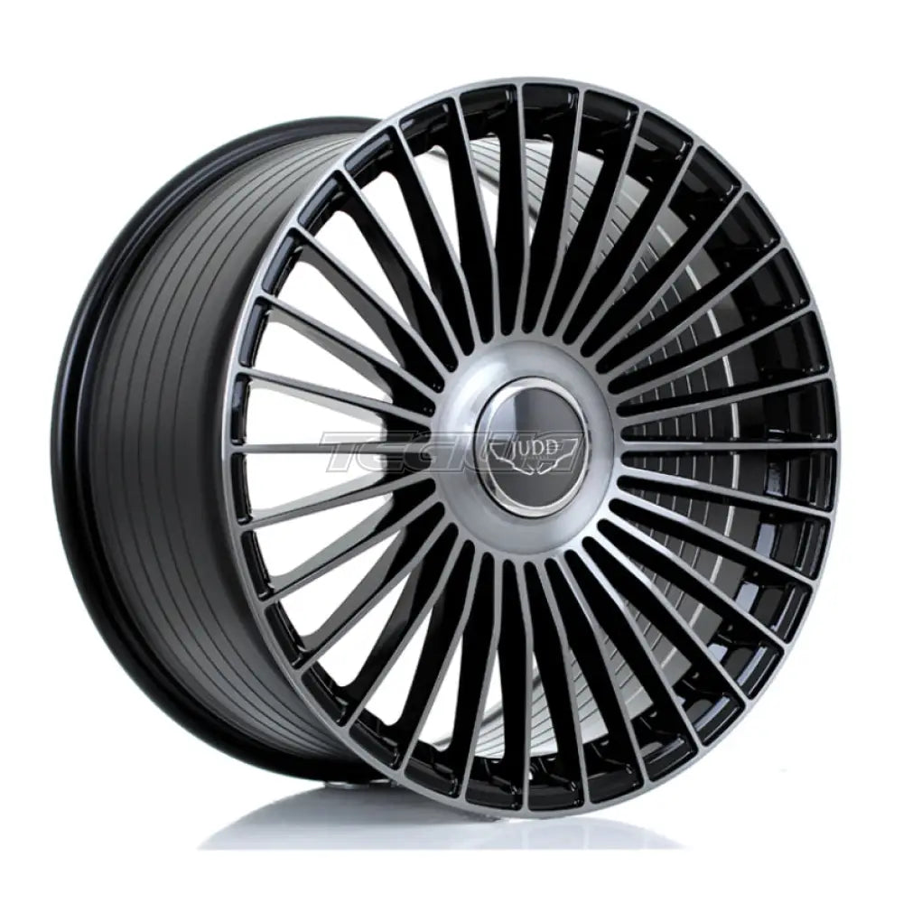 JUDD JSF9 Alloy Wheel 20x10.5 ET15 TO 50 5x105 Gloss Black Titanium Brushed 72.6mm CB Alloy Wheels