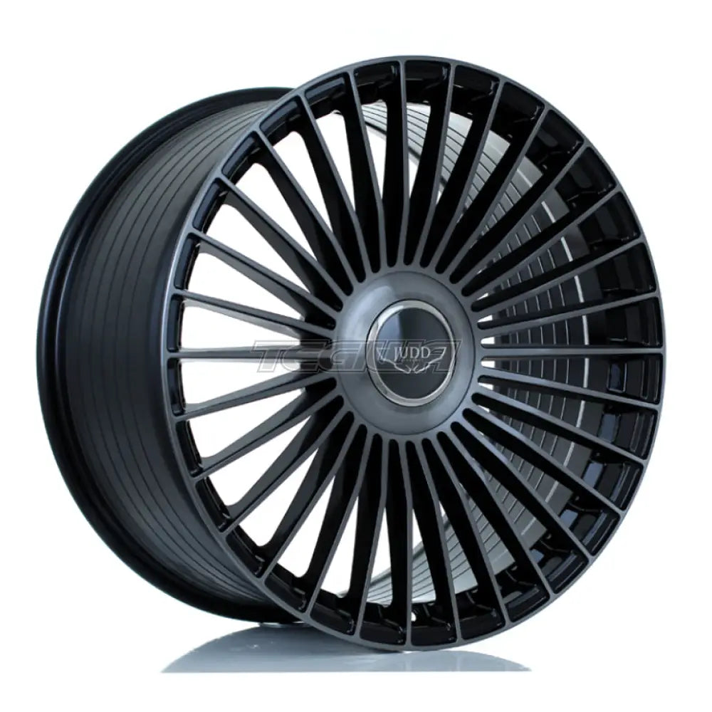 JUDD JSF9 Alloy Wheel 21x10.5 ET15 TO 50 5x105 Gloss Black Titanium Brushed 72.6mm CB Alloy Wheels