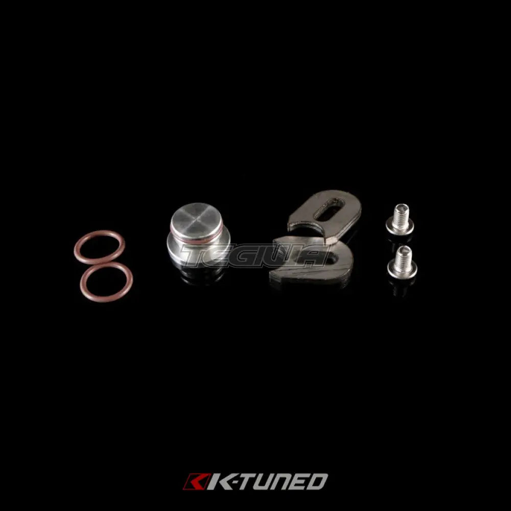 K-Tuned Center Mount Fuel Port Plug Fuel Rails