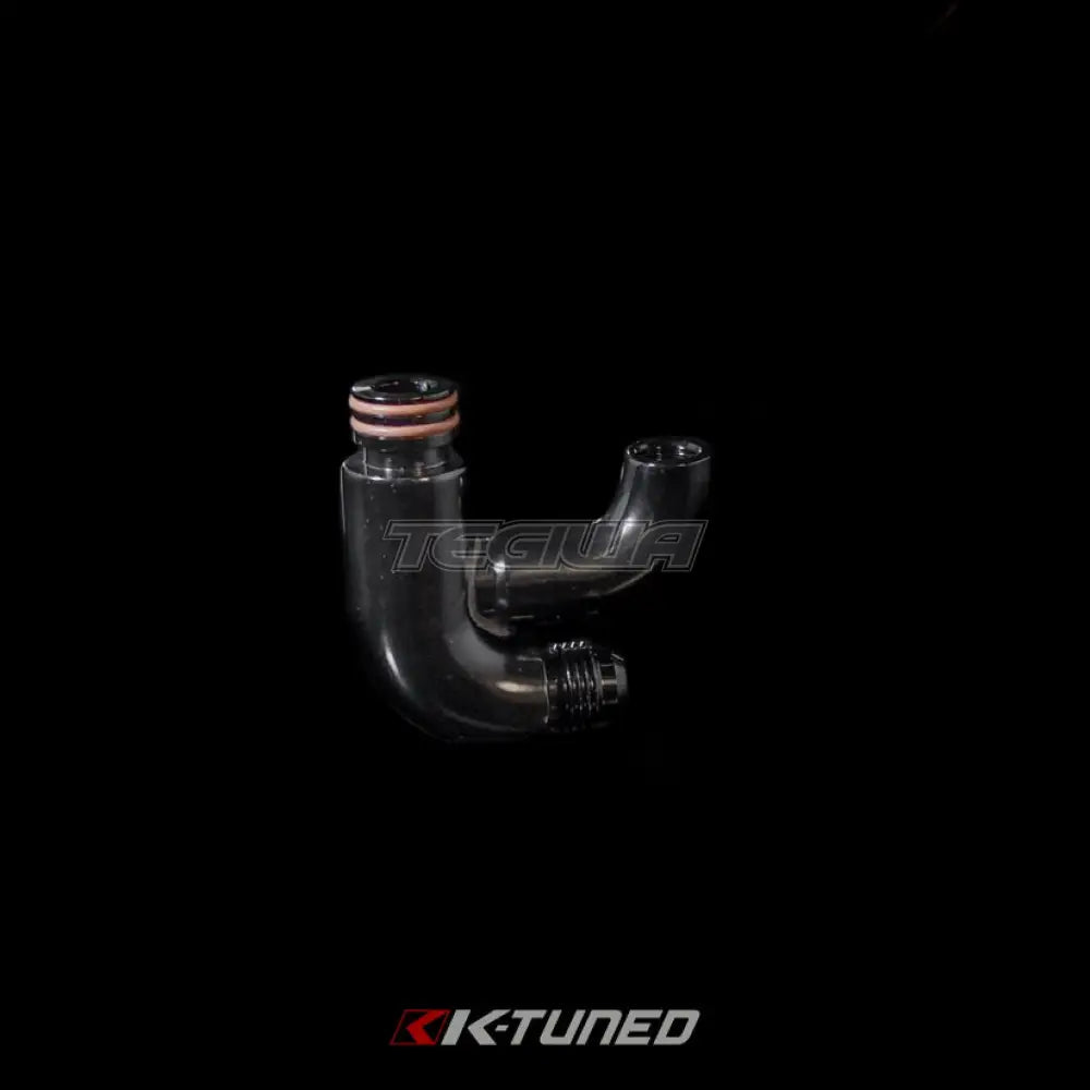 K-Tuned Center Mount Fuel Rail Fitting Gauge and 6AN Ports Hoses & Fittings