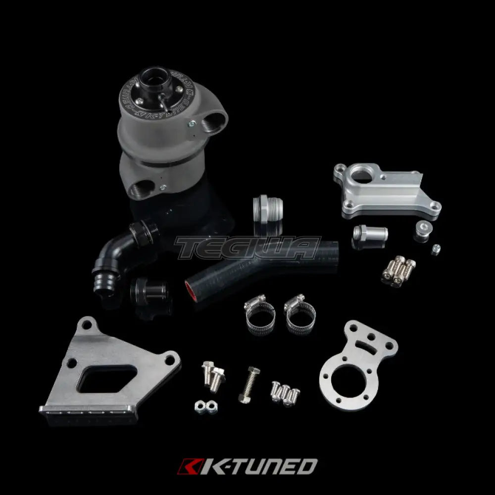 K-Tuned Complete Coolant Swirl Pot Kit K24 Fittings