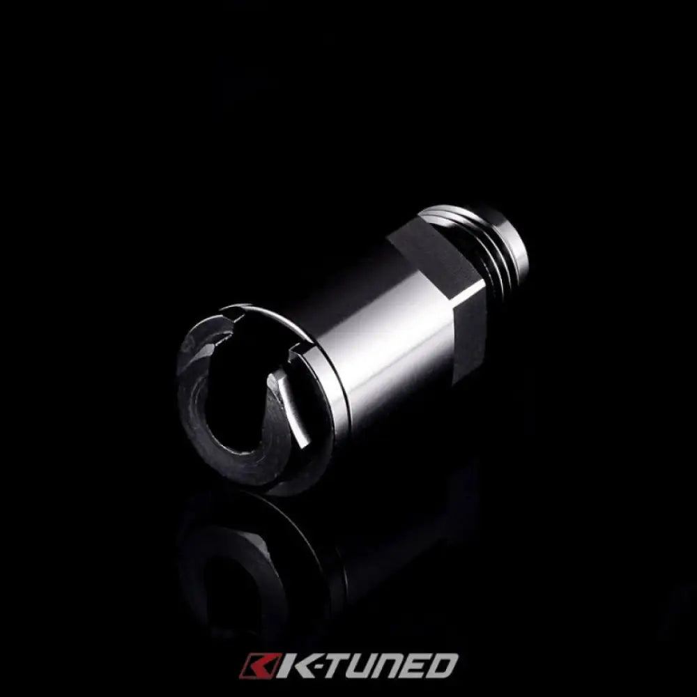 K-Tuned EFI to AN Fitting Threaded Locking Clip Fittings