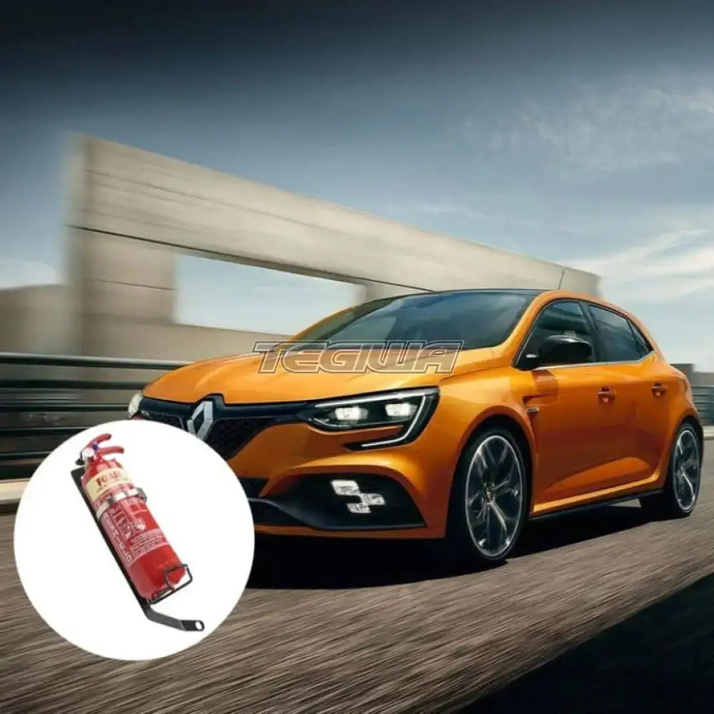 Kap Industries Fire Extinguisher Bracket RENAULT MEGANE MK4 - Option: Without Extinguisher - CLEARANCE SALE Fire