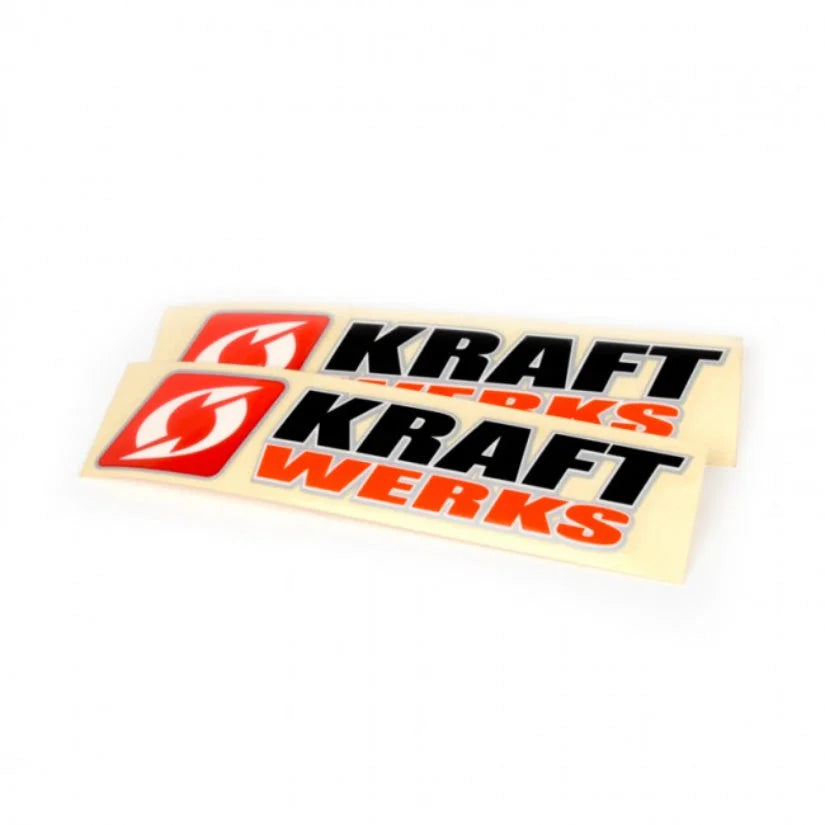 Kraftwerks Die Cut Logo Decals 5" 2 Pack
