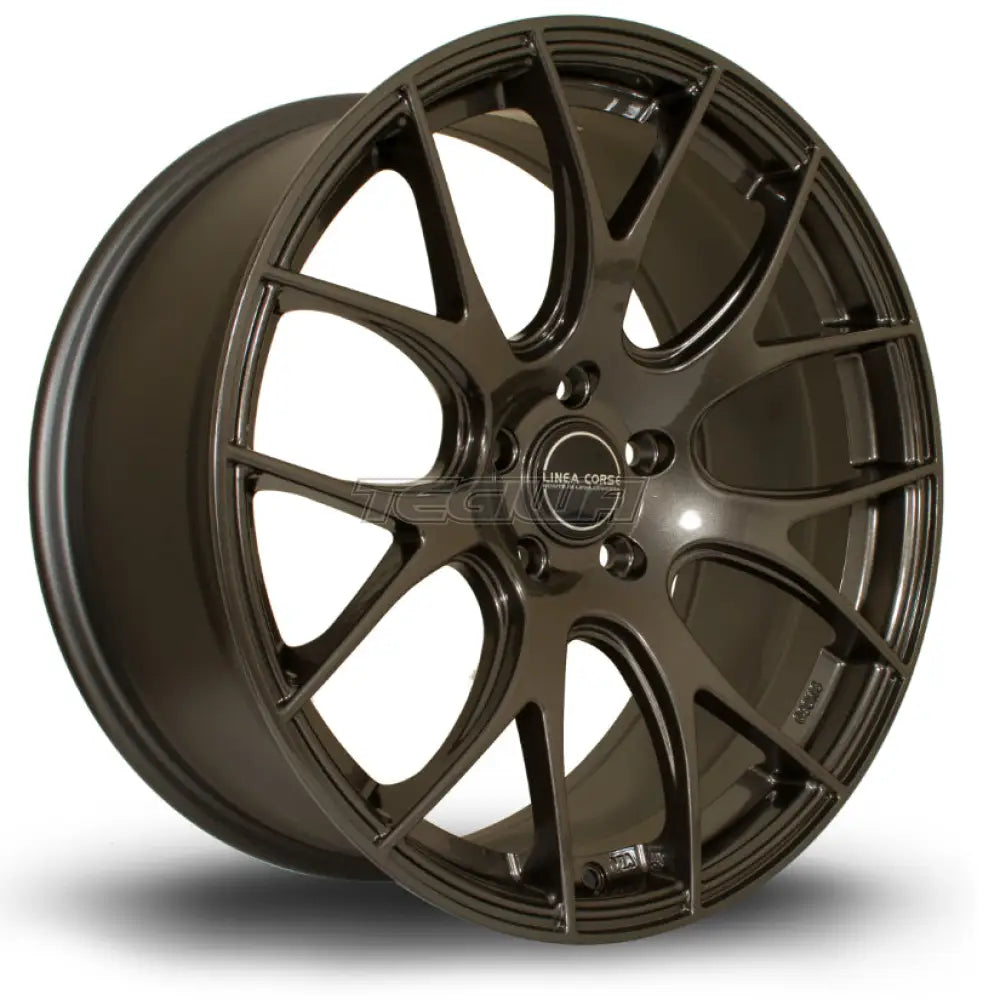 Linea Corse LC818 Alloy Wheel 19x8.5 ET45 5x112 Gunmetal 73mm CB Alloy Wheels