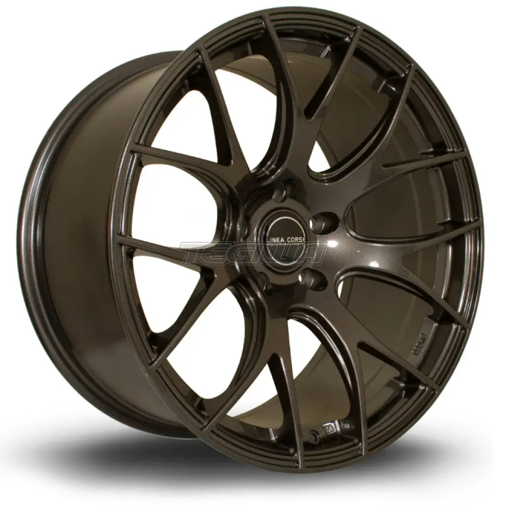 Linea Corse LC818 Alloy Wheel 19x9.5 ET25 5x120 Gunmetal 76.1mm CB Alloy Wheels