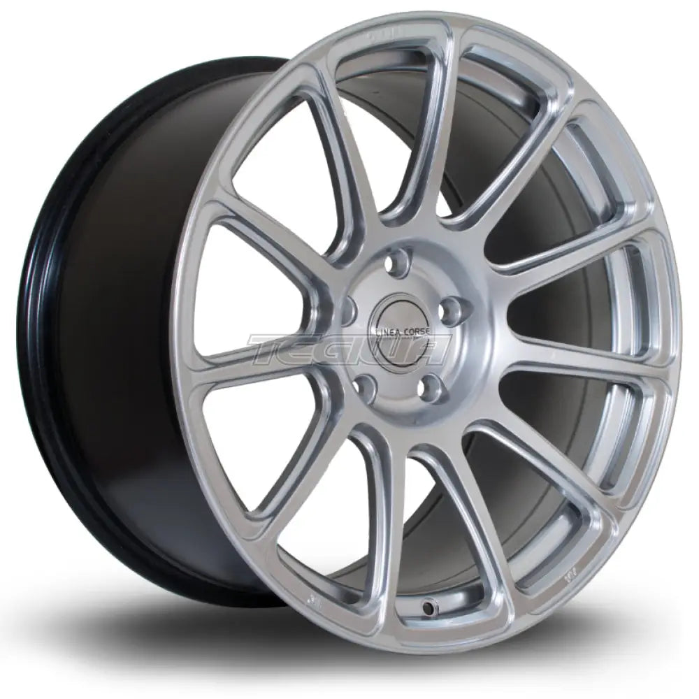 Linea Corse LC888 Alloy Wheel 19x10 ET37 5x120 Hyper Silver 76.1mm CB Alloy Wheels