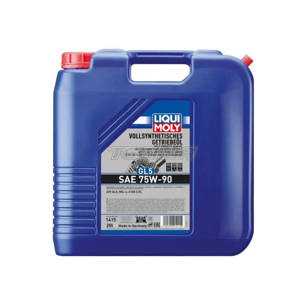 Liqui Moly Fully Synthetic Gear Oil GL5 SAE 75W-90