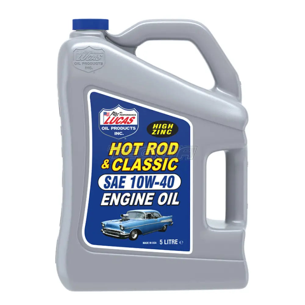 Lucas Oil 10W-40 Hot Rod & Classic Car Engine Oil 5 Litre Engine Oil