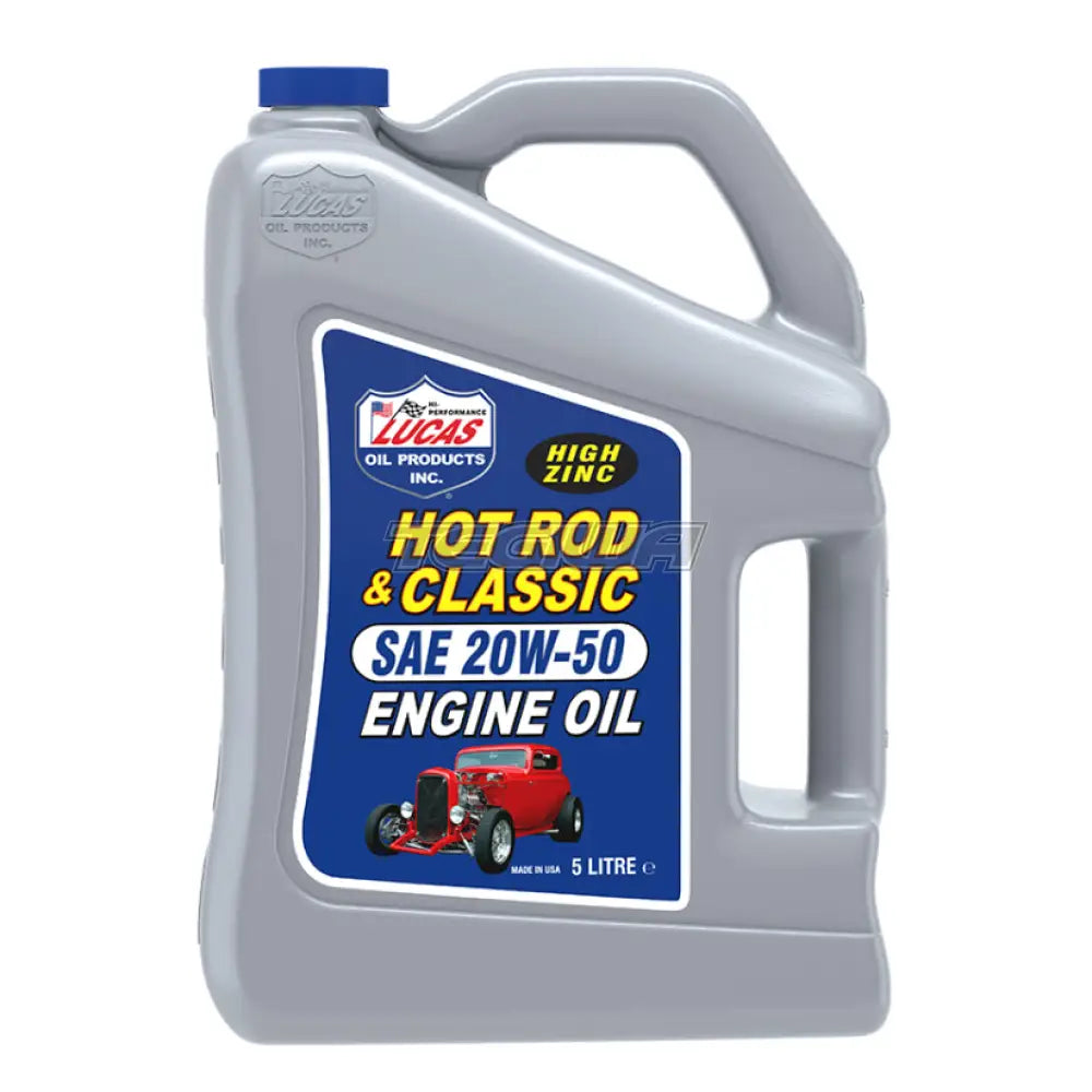 Lucas Oil 20W-50 Hot Rod & Classic Car Engine Oil 5 Litre Engine Oil