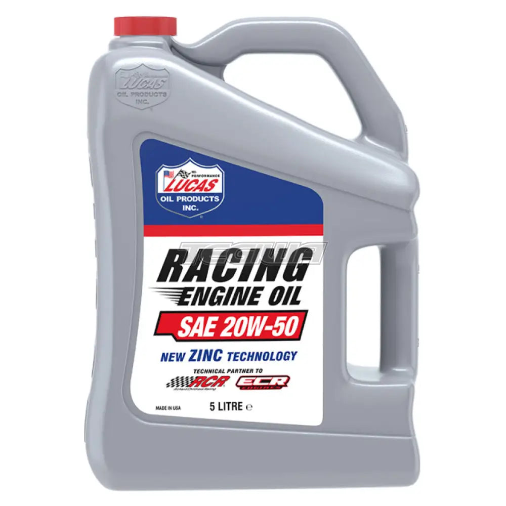 Lucas Oil 20W-50 Racing Engine Oil 5 Litre Engine Oil