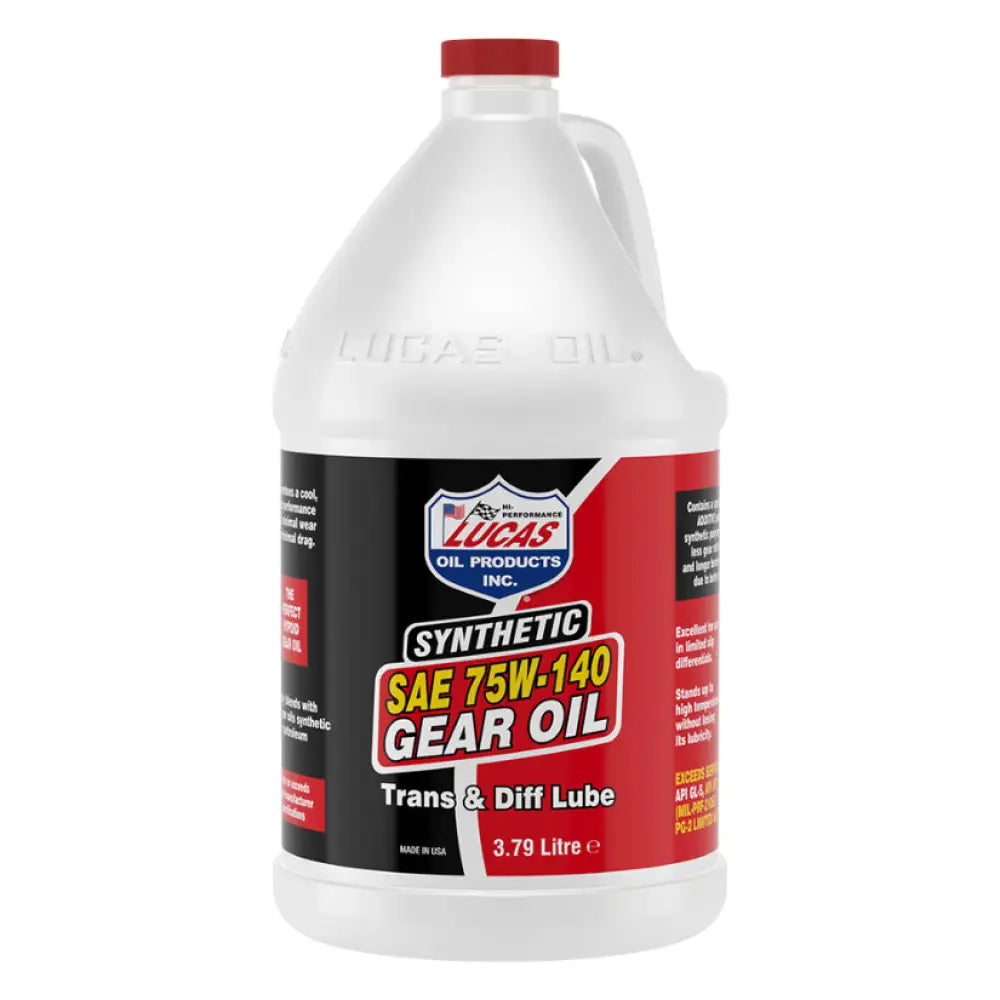 Lucas Oil 75W-140 Synthetic Gear Oil Gear Oil