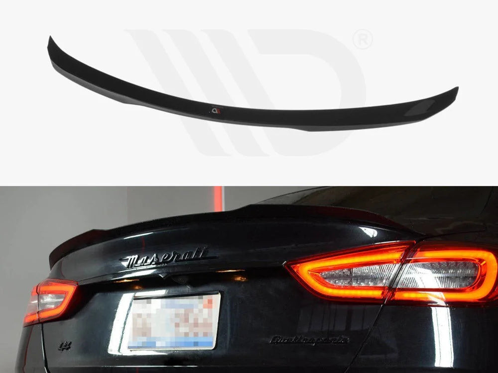 Maxton Design BOOT LID Extension CAP Maserati Quattroporte MK6 Pre-facelift 13-16