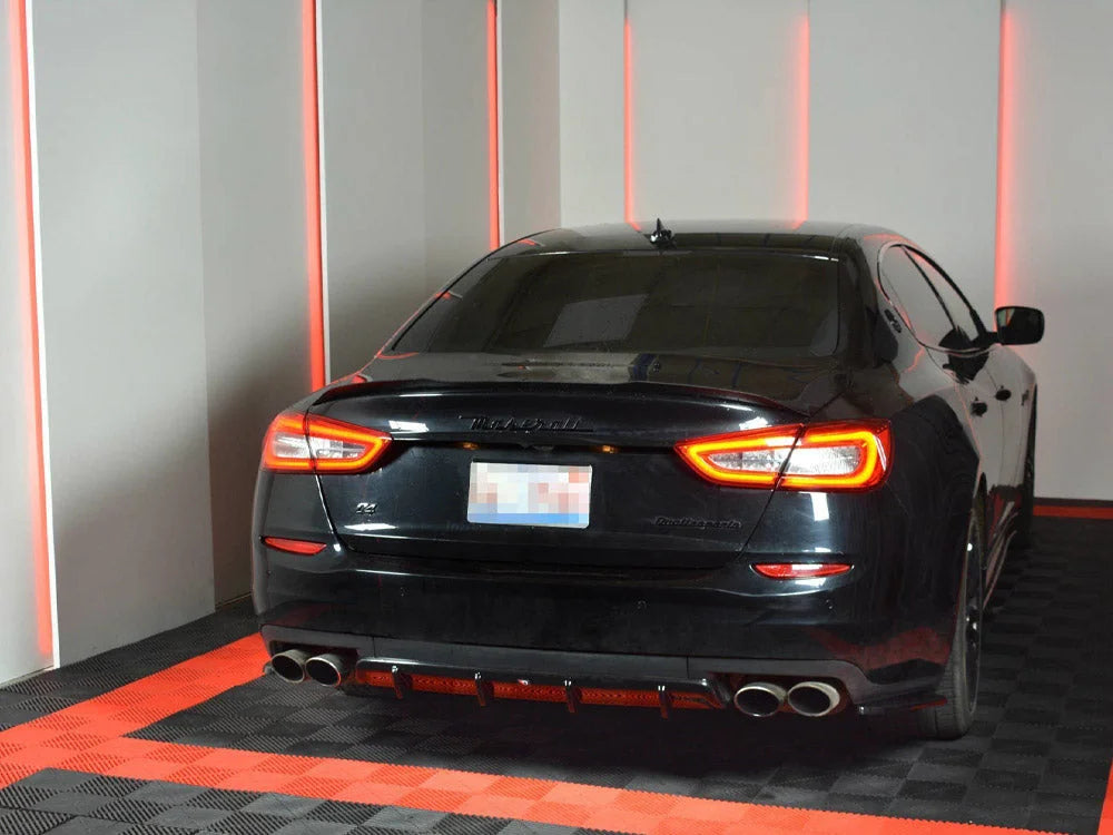 Maxton Design BOOT LID Extension CAP Maserati Quattroporte MK6 Pre-facelift 13-16