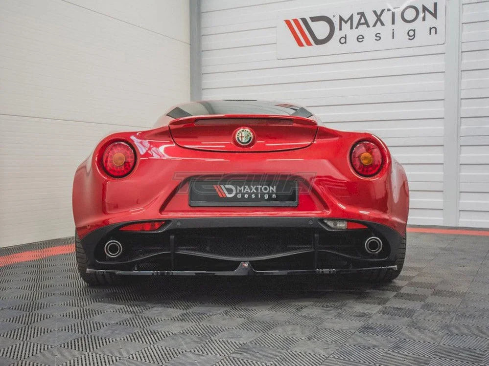 Maxton Design Central Rear Splitter Alfa Romeo 4C 14-17